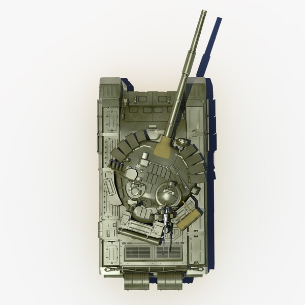russian soviet battle tank 3d max - Russian Soviet Battle Tank T-90M Vladimir... by dimosbarbos